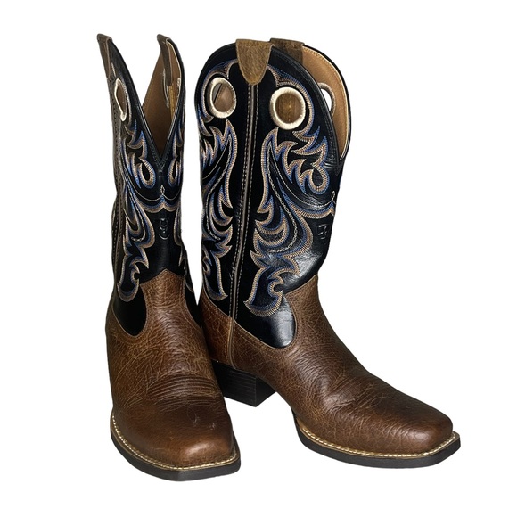 ARIAT Crossfire Leather Western Boot Size 8.5